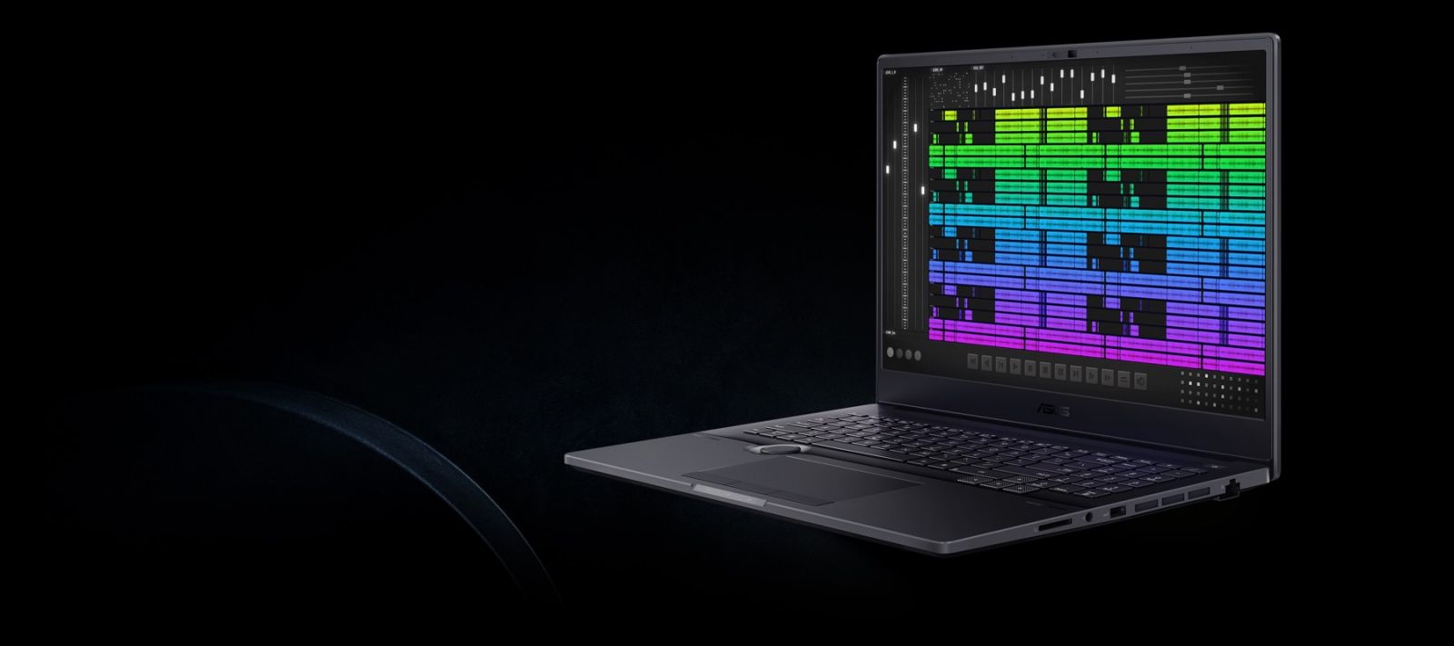 Лаптоп Asus ProArt Studiobook 16 OLED H7600HM-OLED-L751X (90NB0VD1-M002V0), осемядрен Tiger Lake Intel Core i7-11800H 2.3/4.6 GHz, 16" (40.64 cm) 4K/UHD OLED Glare Display & GF RTX 3060 6GB, (HDMI), 32GB DDR4, 2TB SSD, Windows 11 Pro - характеристика 4