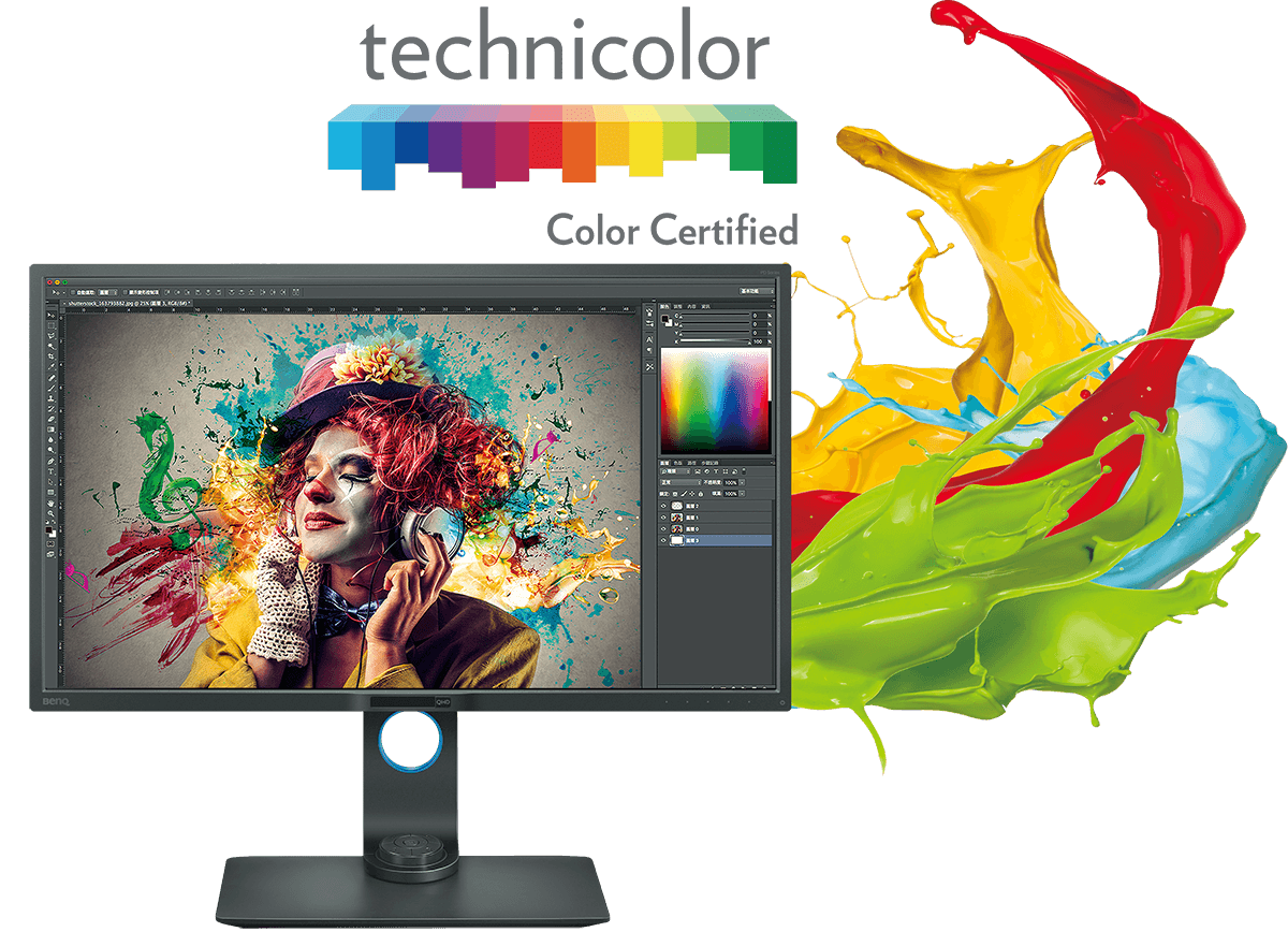Монитор BenQ PD3205U (9H.LKGLA.TBE), 32" (81.28 cm) IPS панел, 4K/UHD, 4ms, 20 000 000:1, 250cd/m2, DisplayPort, MiniDisplayPor, HDMI, USB, Card Reader - характеристика 4