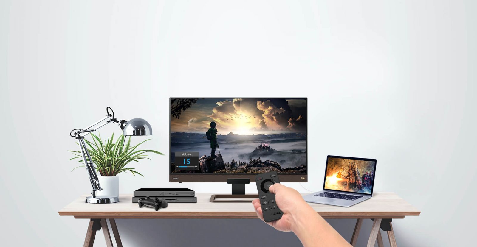 Монитор BenQ EW3280U (9H.LJ2LA.TPE), IPS панел, 4K/UHD, 5ms, 20 000 000:1, 400cd/m2, DisplayPort, HDMI, USB Type C - характеристика 4