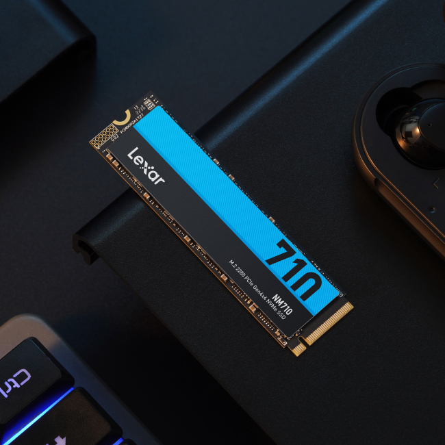 Памет SSD 2TB Lexar NM710, NVMe, M.2 (2280), скорост на четене до 4850MB/s, скорост на запис до 4500MB/s - характеристика 4