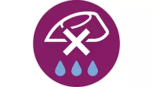 Парна ютия Philips DST3040/70, керамична плоча, 40 г/мин непрекъсната пара, 200 г/мин парен удар, 300ml вместимост на резервоара за вода, анти-капкова система, 2600W, синя - характеристика 6
