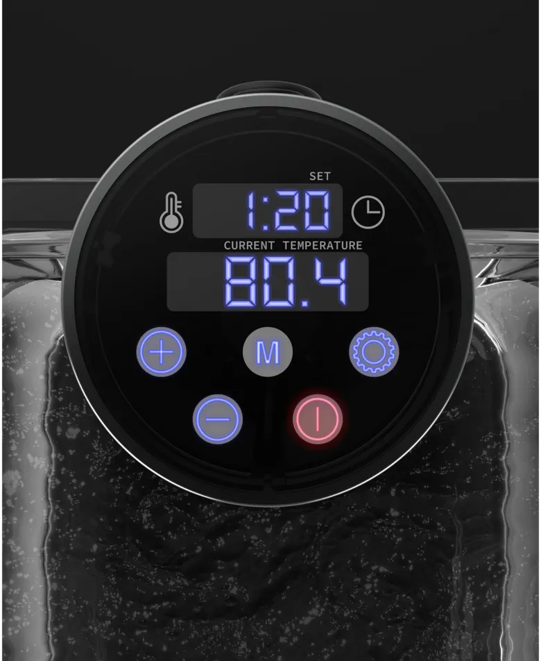 Уред за готвене на вакумно опаковани храни AENO SV1, 1200W, 4 автоматични програми, черен - характеристика 2
