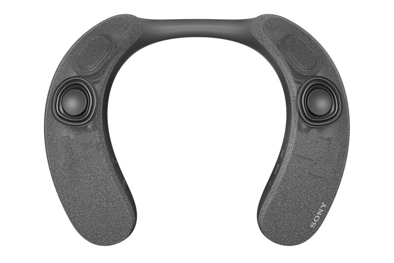 Тонколона Sony SRS-NS7, безжична, Bluetooth, за врат, сив - характеристика 5