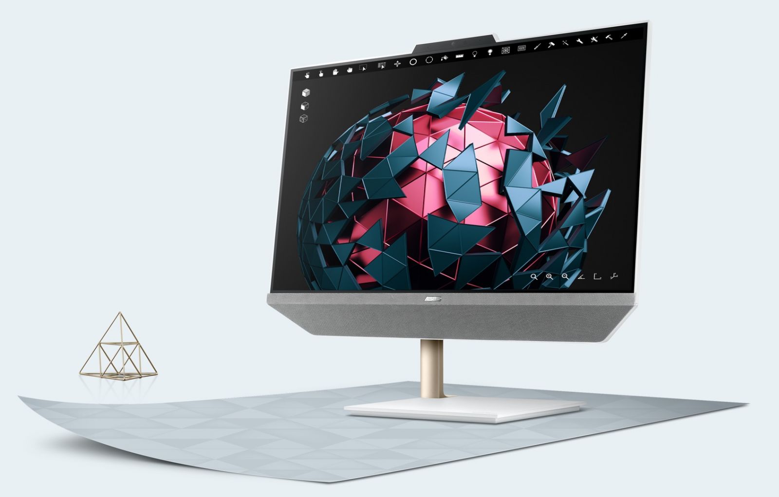 All in One компютър Asus Zen A5401WRAK-BA067W (90PT0312-M00CB0), шестядрен Comet Lake Intel Core i5-10500T 2.3/3.8 GHz, 23.8" (60.45 cm) Full HD IPS Anti-Glare Display, (HDMI), 16GB DDR4, 512GB SSD & 1TB HDD, Windows 11 Home, без стойка - характеристика 5