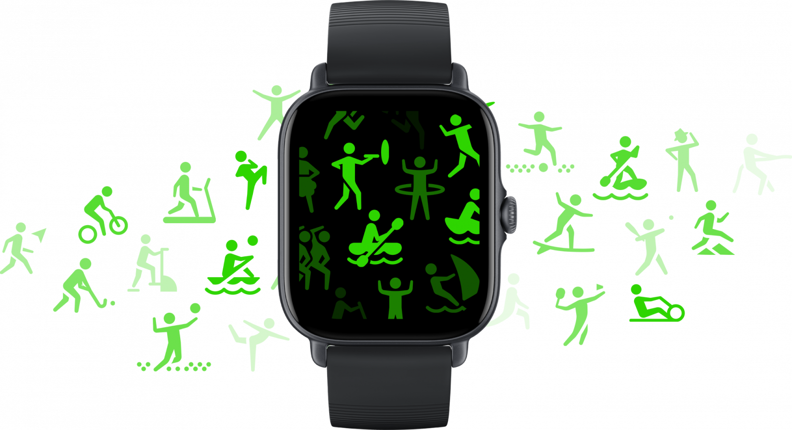 Смарт часовник Xiaomi Amazfit GTS 3 Terra Rosa, 45mm, 1.75" (4.44 cm) AMOLED дисплей, Bluetooth, GPS, до 20 часа време на работа, розов - характеристика 5