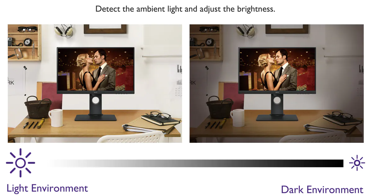 Монитор BenQ BL2480T (9H.LHFLA.FPE), 23.8" (60.45 cm) IPS панел, 75Hz, Full HD, 5ms, 20,000,000:1, 250cd/m2, DisplayPort, HDMI, VGA - характеристика 5