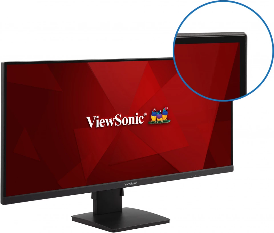 Монитор ViewSonic VA3456-MHDJ, 34" (86.36 cm) IPS панел, 75Hz, UltraWide QHD, 4ms, 50M:1, 400 cd/m2, DisplayPort, HDMI, 3.5 mm jack - характеристика 5