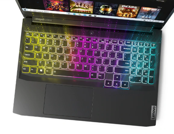 Лаптоп Lenovo IdeaPad Gaming 3 15ACH6 (82K2024FBM), шестядрен AMD Ryzen 5 5600H 3.3/4.2GHz, 15.6" (39.62 cm) Full HD IPS Anti-Glare Display & GF GTX 1650 4GB, (HDMI), 8GB DDR4, 512GB SSD, 1x USB 3.1 Type C, Free DOS. 2.25 kg - характеристика 5