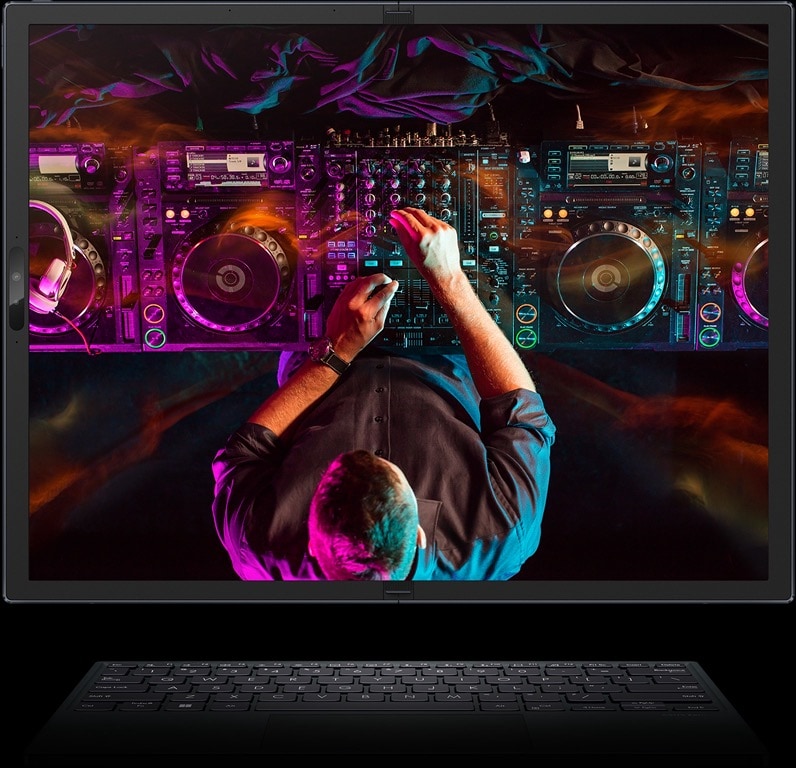 Лаптоп Asus Zenbook Fold OLED UX9702AA-FOLED-MD731X (90NB0WX1-M003F0) с подарък геймърски стол Fury - Avenger M+, десетядрен Intel Core i7-1250U 1.1/4.7GHz, 17.3" (43.94 cm) FOLD OLED Touchscreen, (Thunderbolt 4), 16GB DDR5, 1TB SSD, Windows 11 Pro - характеристика 5