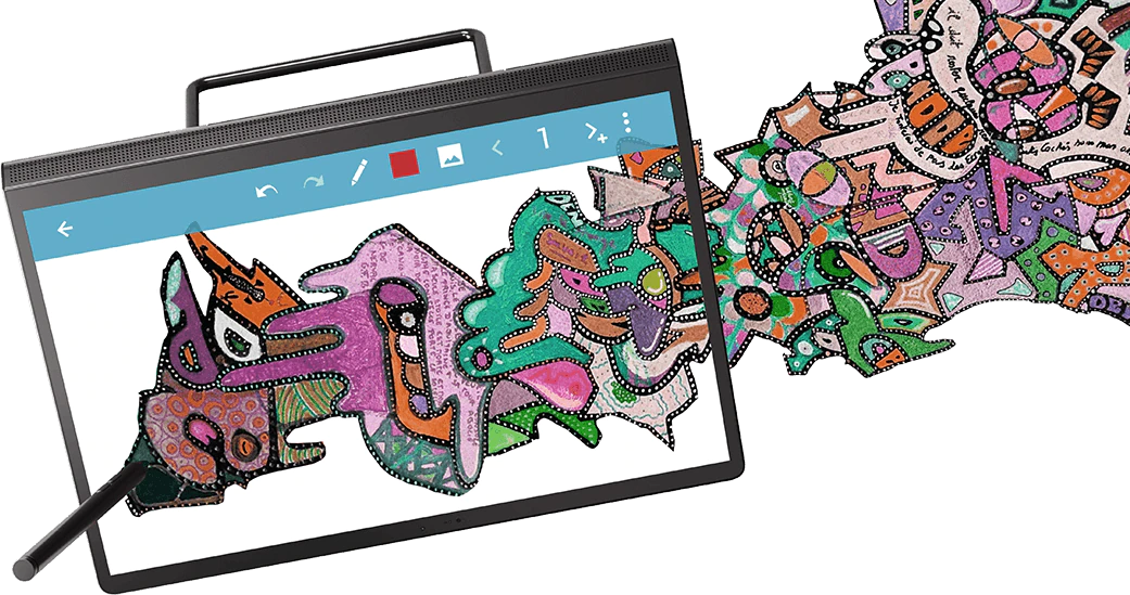 Таблет Lenovo Yoga Tab 13 (ZA8E0014BG)(черен), 13.0" (33.02 cm) 2K Dolby Vision дисплей, осемядрен Snapdragon 870 3.2GHz, 8GB LPDDR5, 128GB Flash памет, 8.0Mpix RGB + TOF, Android, 830g - характеристика 5