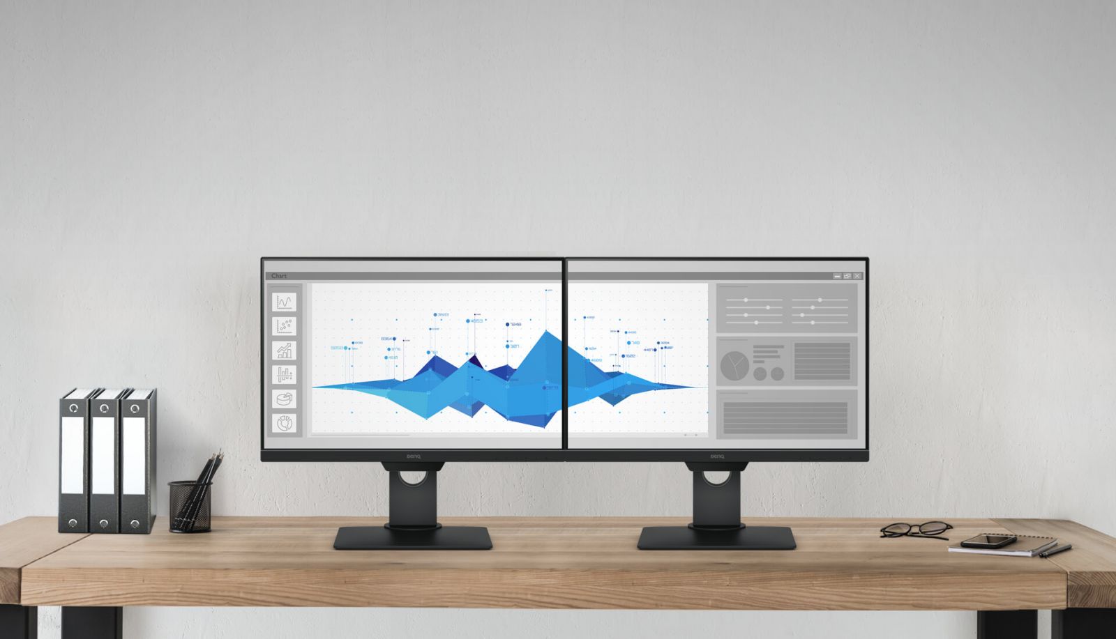 Монитор BenQ BL2581T (9H.LHNLB.QPE), 25" (63.50 cm) IPS панел, WUXGA, 5ms, 20 000 000:1, 300cd/m2, DisplayPort, HDMI, DVI-D, VGA - характеристика 5