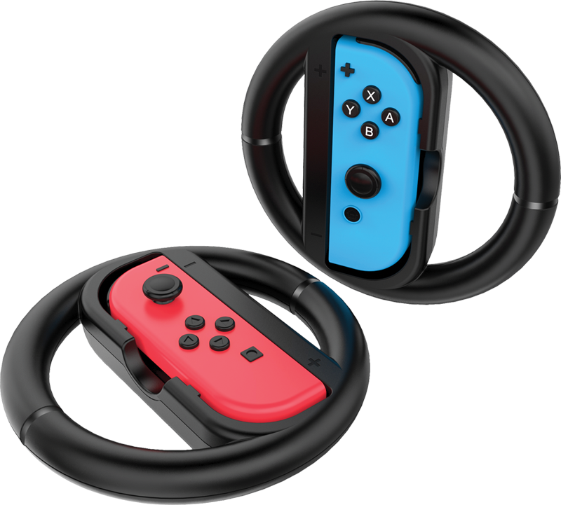 Волани Venom Racing Wheels, за Nintendo Switch, 2 броя, черни - характеристика 1