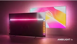 Телевизор Philips The One 65PUS8518/12, 65" (165.1cm) 4K/UHD LED Smart TV, HDR10+, 60Hz, Dolby Vision, Dolby Atmos, DTS:X, DVB-T/T2/T2-HD/C/S/S2, Wi-Fi, Bluetooth, LAN, 4x HDMI, 2x USB - характеристика 1
