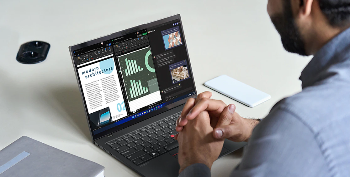Лаптоп Lenovo ThinkPad X1 Nano G2 (21E8001UBM), дванадесетядрен Intel Core i7-1260P 2.1/4.7GHz, 13.0" (33.02 cm) 2K IPS 450nits Anti-glare Display, (HDMI), 16GB DDR5, 1TB SSD, 2x Thunderbolt 4, Windows 11 Pro - характеристика 6