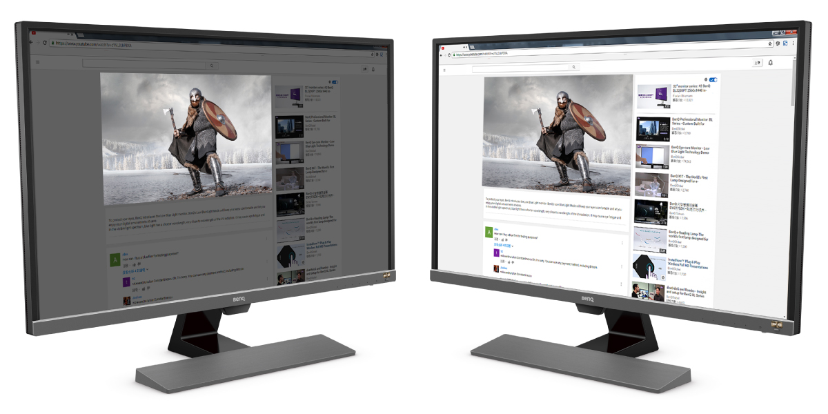 Монитор BenQ EW3270UE (9H.LGVLA.FPE), 31.5" (80.01 cm) VA панел, 4K/UHD, 4ms, 20 000 000:1, 300cd/m2, DisplayPort, HDMI, USB Type-C - характеристика 6