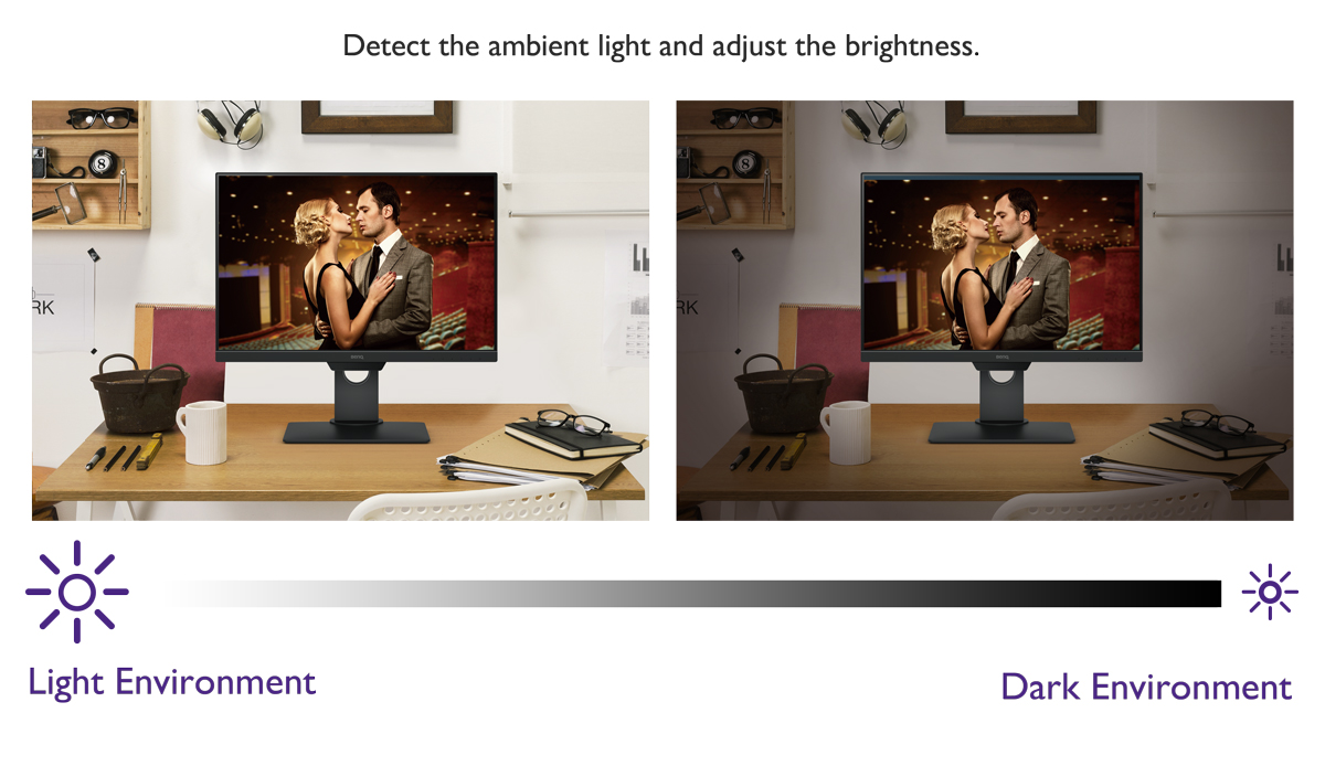 Монитор BenQ BL2581T (9H.LHNLB.QPE), 25" (63.50 cm) IPS панел, WUXGA, 5ms, 20 000 000:1, 300cd/m2, DisplayPort, HDMI, DVI-D, VGA - характеристика 6