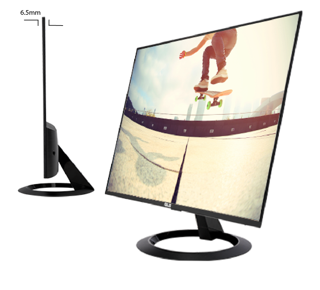 Монитор Asus VZ24EHE, 23.8" (60.45 cm) IPS панел, 75Hz, Full HD, 1ms, 250 cd/m2, HDMI, VGA - характеристика 2
