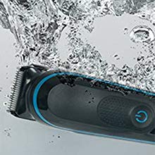 Тример Braun MGK5080 с подарък Gillette Fusion ProGlide, безжичен, до 100 мин. работа, водоустойчив, 4x гребена - характеристика 6