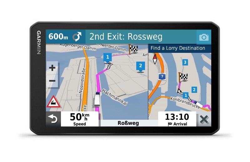 Навигация за автомобил Garmin dezl™ LGV700, 7"(17.78cm) IPS TFT дисплей, Wi-Fi, Bluetooth, microSD слот, вграден трафик приемник, карта на Европа, доживотно обновяване - характеристика 7