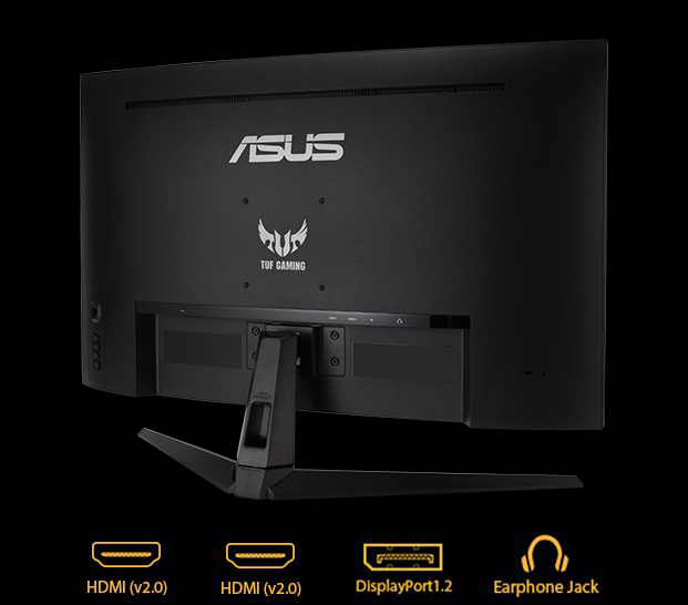 Монитор Asus TUF gaming VG32VQ1BR (90LM0661-B02170)(Разопакован продукт), 31.5" (80.01 cm) VA панел, 165Hz, WQHD, 1ms MPRT, 100000000:1, 250cd/m2, DisplayPort, HDMI - характеристика 6