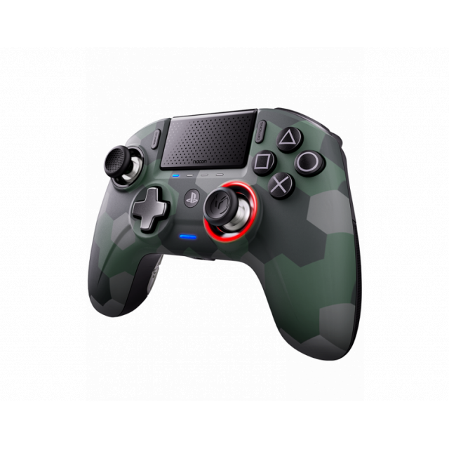 Геймпад Nacon Revolution Unlimited Pro Camo Green, безжичен, Bluetooth, Windows/PS4, бутони за програмиране, зелен камуфлаж - характеристика 1