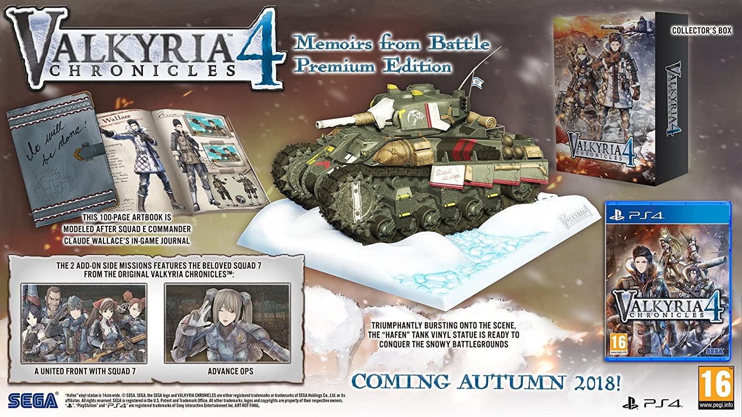 Valkyria Chronicles 4: Memoirs from Battle Premium Edition (Nintendo Switch)