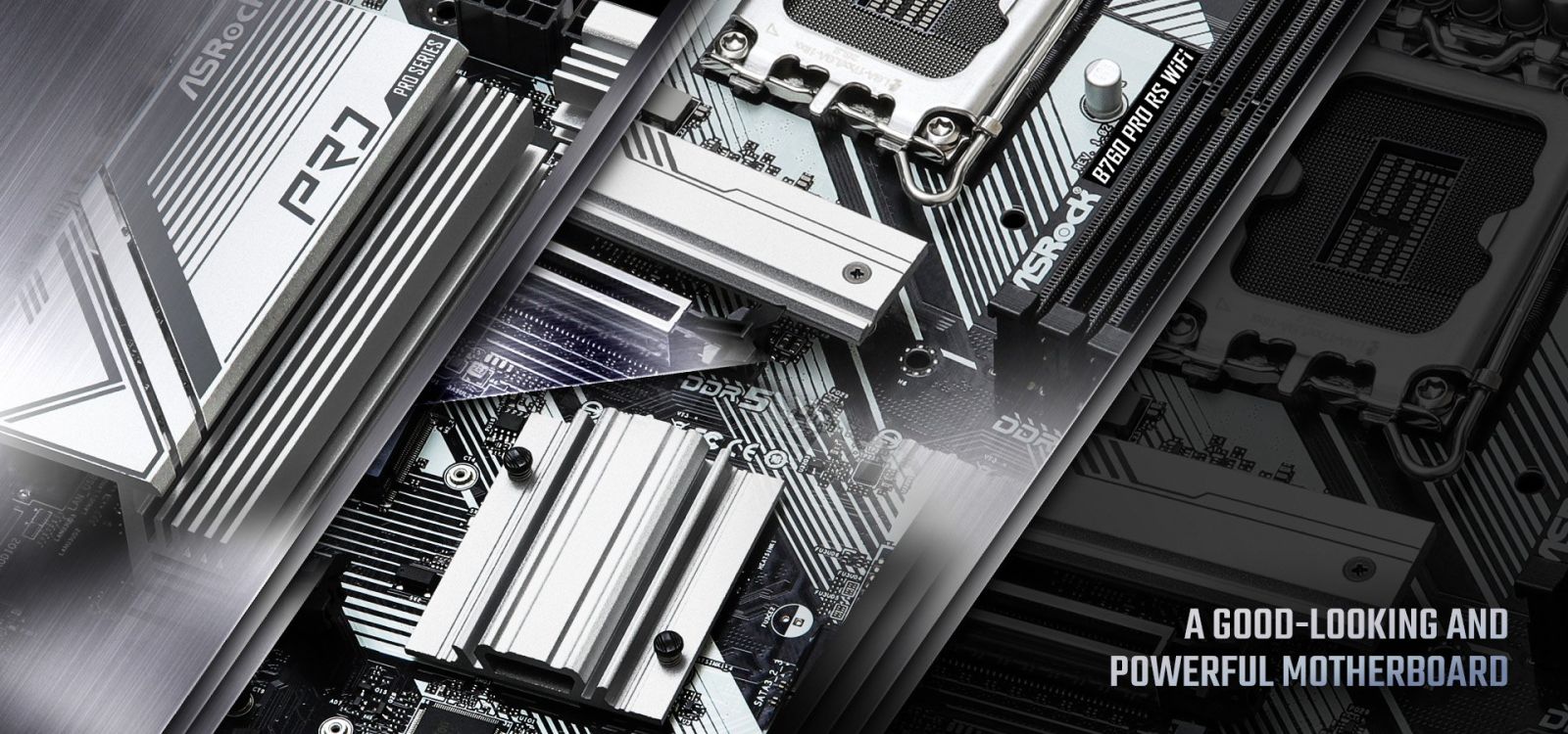Дънна платка ASRock B760 Pro RS WiFi, B760, LGA1700, DDR5, PCIe 5.0 (eDP&HDMI&DP)(CF), 2x M.2, 4x SATA 6Gb/s, 1x USB 3.2 Gen2 Type-C, 1x USB 3.2 Gen 2 Type-A, Wi-Fi 6E, Bluetooth, ATX - характеристика 2