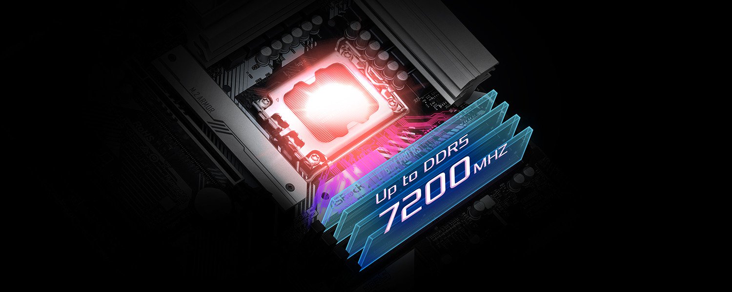 Дънна платка ASRock B760M Pro RS, B760, LGA1700, DDR5, PCIe 5.0 (HDMI/DP)(CrossFire), 3x M.2, 4x SATA 6Gb/s, 3x USB 3.2 Gen1 Type-A, 1x USB 3.2 Gen1 Type-C, Micro ATX - характеристика 3