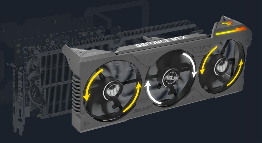 Видео карта Nvidia GF RTX 4090, 24GB, Asus TUF GAMING OC, PCI-E 4.0, GDDR6X, 384-bit, DisplayPort, HDMI - характеристика 6