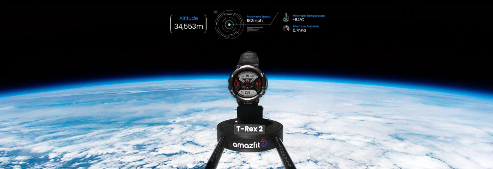 Смарт часовник Xiaomi Amazfit T-Rex 2, 1.39" (3.53cm) AMOLED дисплей, Bluetooth, 10ATM, следене на сърдечен ритъм, 158 спортни режима, следене на съня, до 24 дни живот на батерията, кафяв - характеристика 3