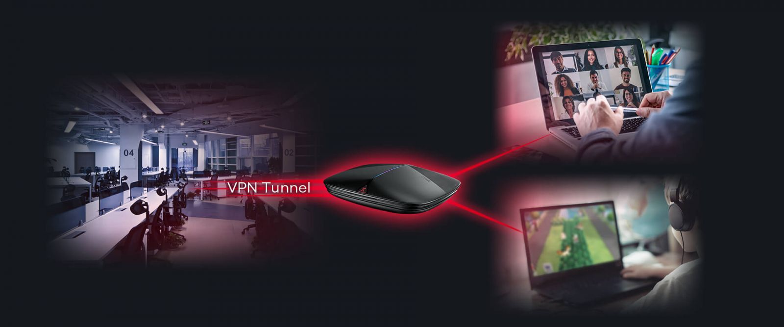 Рутер ZyXEL NBG7815 Armor G5, 6000Mbps, 2.4GHz(1200 Mbps)/5GHz(4800 Mbps), Wireless AX, 4x 1000 Gigabit Ethernet ports, 1x 10000 LAN, 1x WAN 2500, 1x USB 3.1, 13x вътрешни антени, четириядрен процесор 2.2GHz, 1GB RAM - характеристика 4