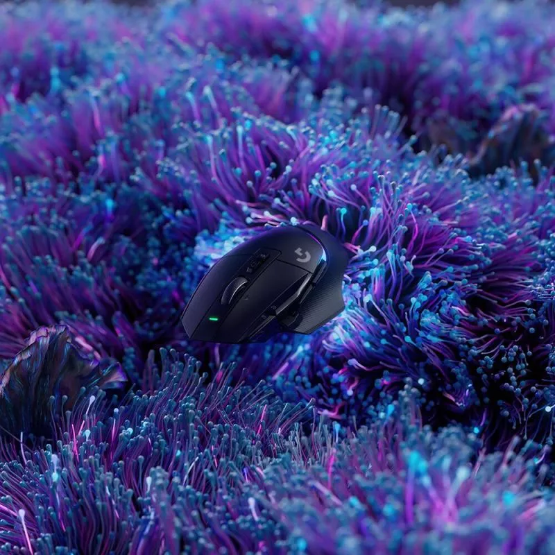 Мишка Logitech G502 X Plus, оптична (25 600 dpi), безжична, USB, черна, гейминг - характеристика 8