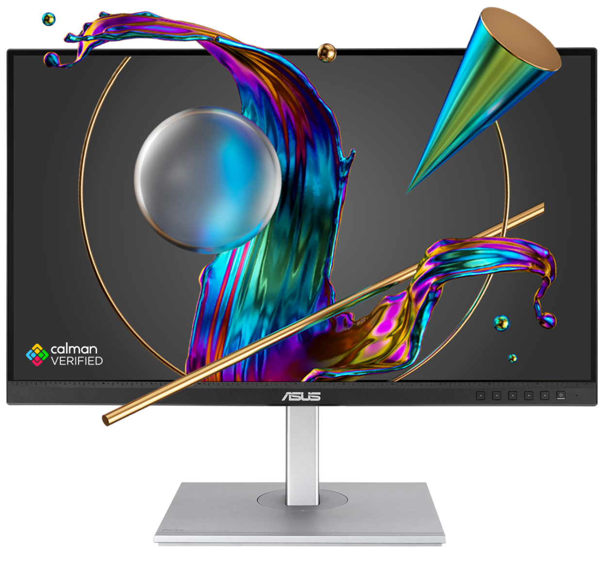 Монитор Asus ProArt Display PA247CV, 23.8" (60.45cm), IPS панел, 75Hz, Full HD, 5ms, 300cd/m2, HDMI, DisplayPort, USB-C, USB Hub - характеристика 1