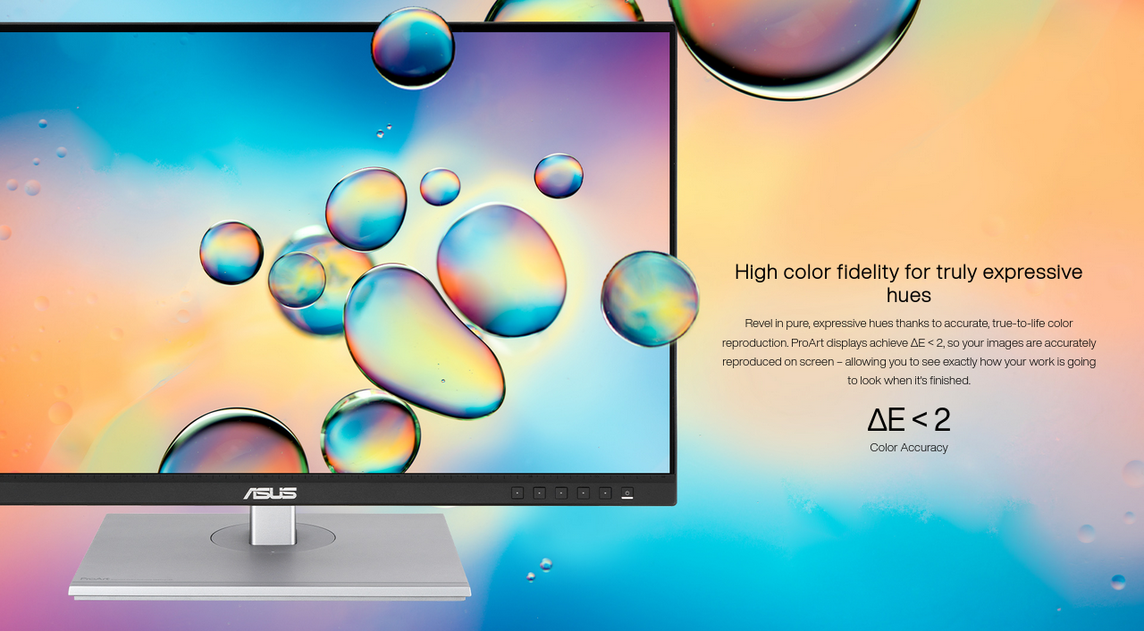 Монитор Asus ProArt Display PA247CV, 23.8" (60.45cm), IPS панел, 75Hz, Full HD, 5ms, 300cd/m2, HDMI, DisplayPort, USB-C, USB Hub - характеристика 2