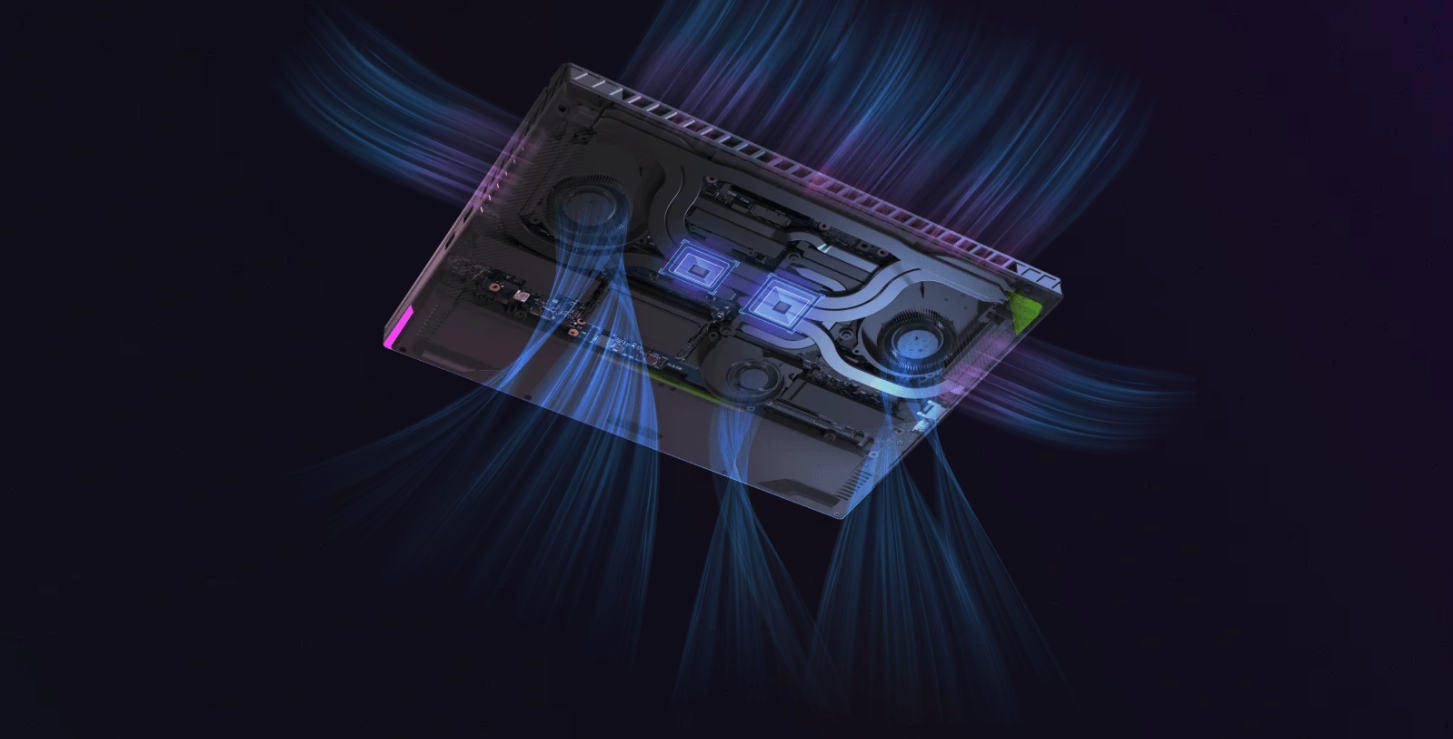 Лаптоп Asus ROG Strix G18 G814JI-N5095W, четиринадесетядрен Intel Core i7-13650HX 2.6/4.9GHz, 18" (45.72cm) WUXGA 165Hz Anti-Glare & GF RTX 4070 8GB (HDMI), 64GB DDR5, 1TB SSD NVMe, 1x Thunderbolt 4, Windows 11 Home, 3kg - характеристика 6