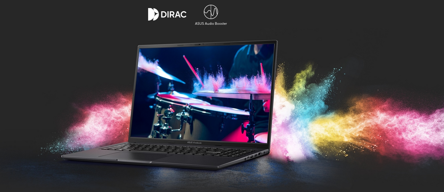 Лаптоп Asus Vivobook 16X OLED K3604VA-L731W (90NB1072-M003K0)(сребрист), дванадесетядрен Intel Core i7-1360P 2.2/5.0GHz, 16" (40.64cm) 4K OLED дисплей, (HDMI), 16GB DDR4, 1TB SSD NVMe, 1x USB 3.2 Gen 1 Type-C, Windows 11 Home, 1.76kg - характеристика 2