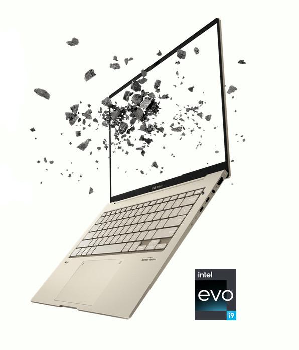 Лаптоп Asus Zenbook 14 OLED UX3404-M041X (90NB1086-M00F60)(бежов), четиринадесетядрен Intel Core i9-13900H 2.6/5.4GHz, 14.5" (36.83cm) 2.8K OLED 120Hz Touch дисплей, (HDMI), 32GB LPDDR5, 1TB SSD NVMe, 2x Thunderbolt 4, Windows 11 Pro, 1.56kg - характеристика 3