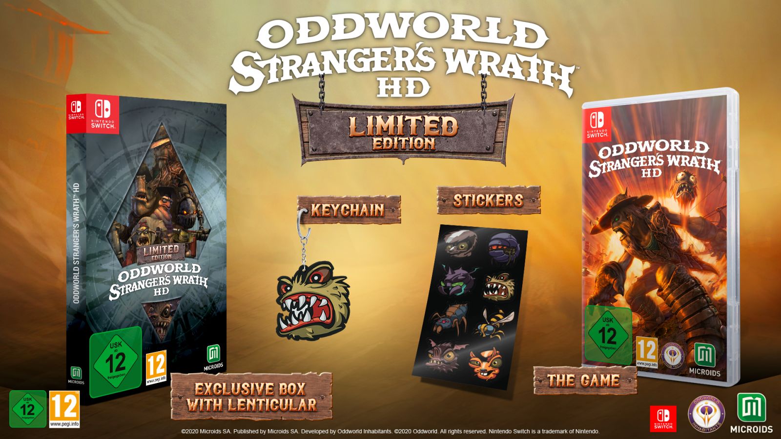 Oddworld: Stranger's Wrath HD - Limited Edition, за Nintendo Switch - характеристика 1