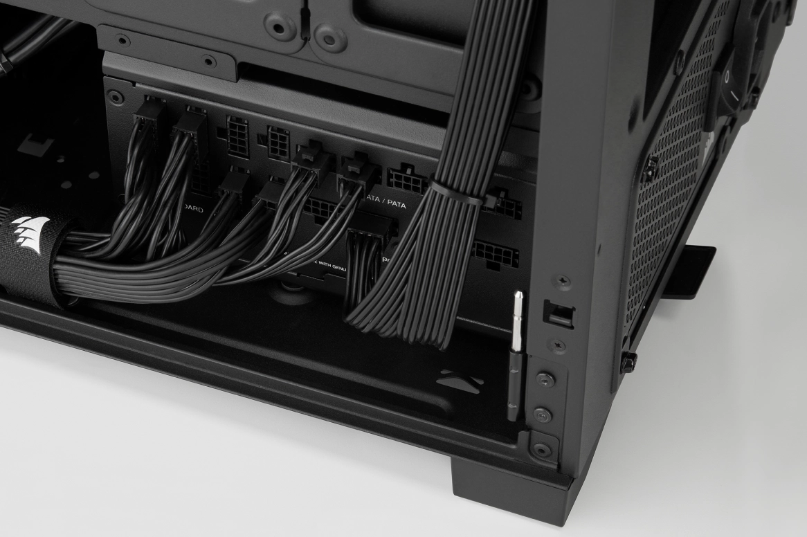 Захранване Corsair RM1200x Shift (CP-9020254-EU), 1200W, Active PFC, 80PLUS Gold, 140mm вентилатор - характеристика 5