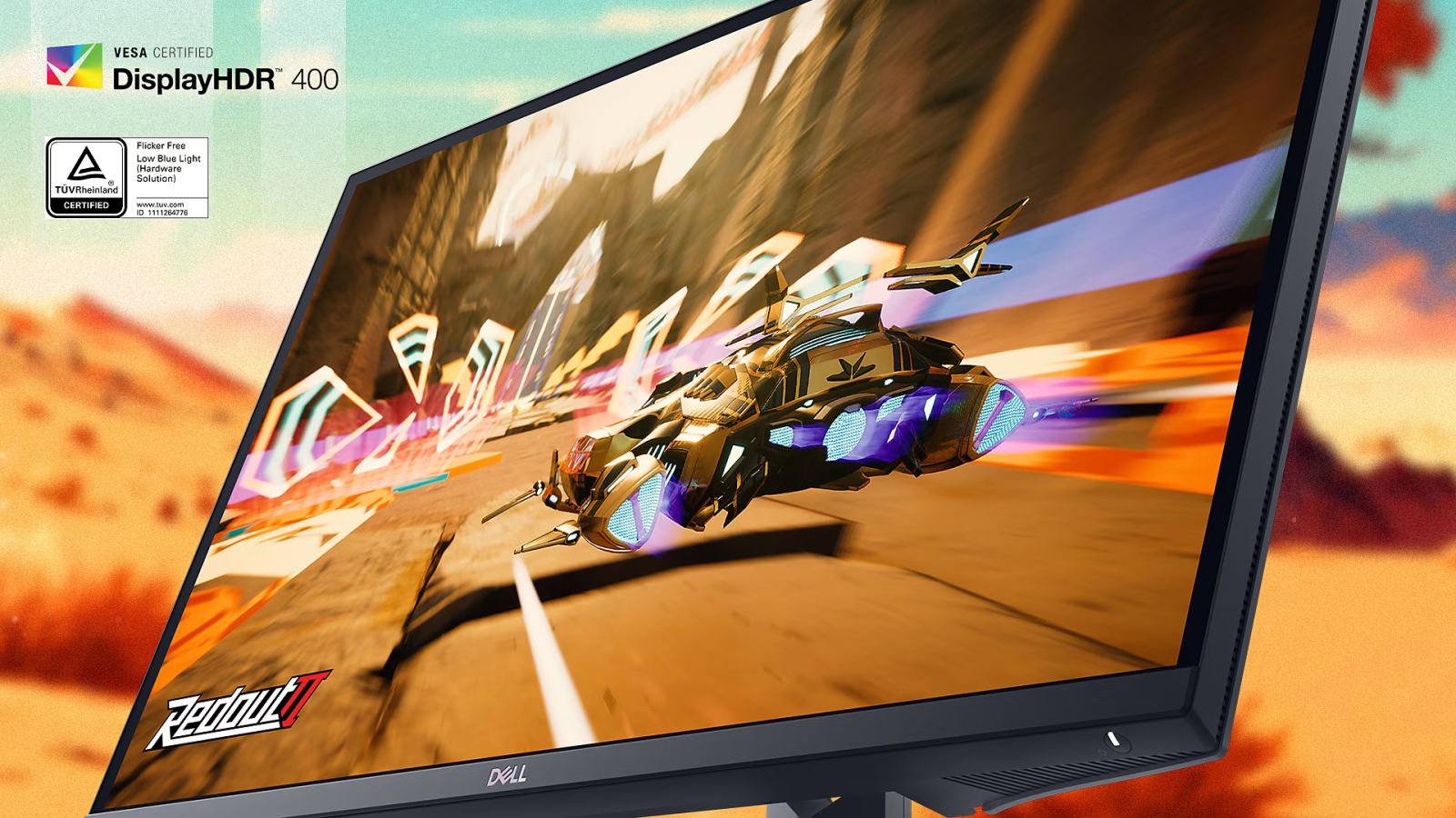 Монитор Dell G2724D, 27" (68.58cm), IPS панел, 165Hz, QHD, 1ms, 1 000:1, 400cd/m2, HDMI, DisplayPort - характеристика 1