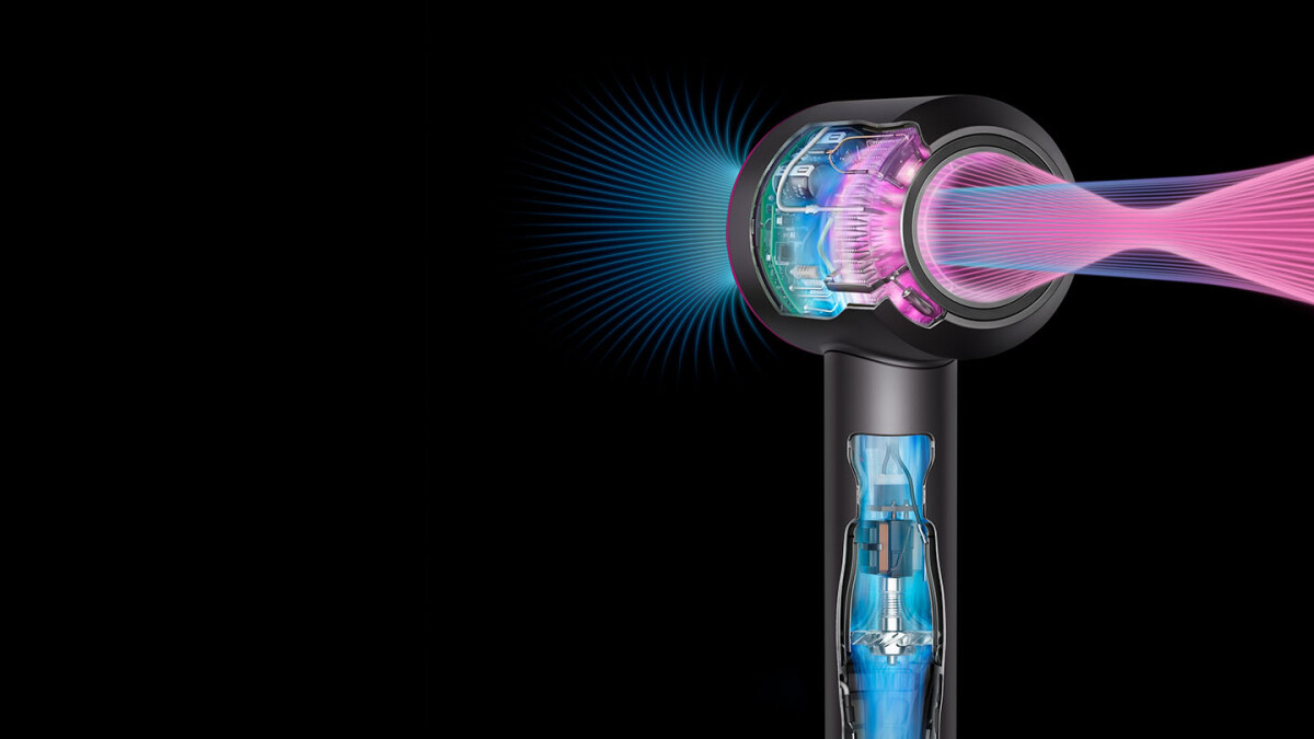 Сешоар Dyson Supersonic HD07 Bnk/Bco 389922-01, 1600W, 3 скорости, 4 температурни настройки, възможност за студена струя, сребрист - характеристика 5