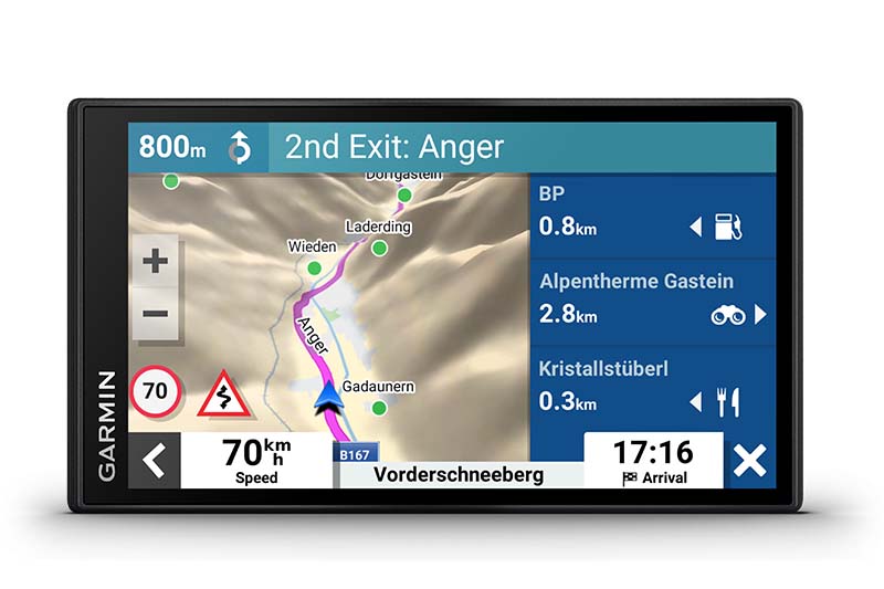 Навигация за автомобил Garmin DriveSmart 66 MT-S EU с Amazon Alexa, 6" (15.24cm) сензорен TFT WSVGA дисплей, 32GB вградена памет, microSD слот, Wi-Fi, Bluetooth, карта на Европа - характеристика 11