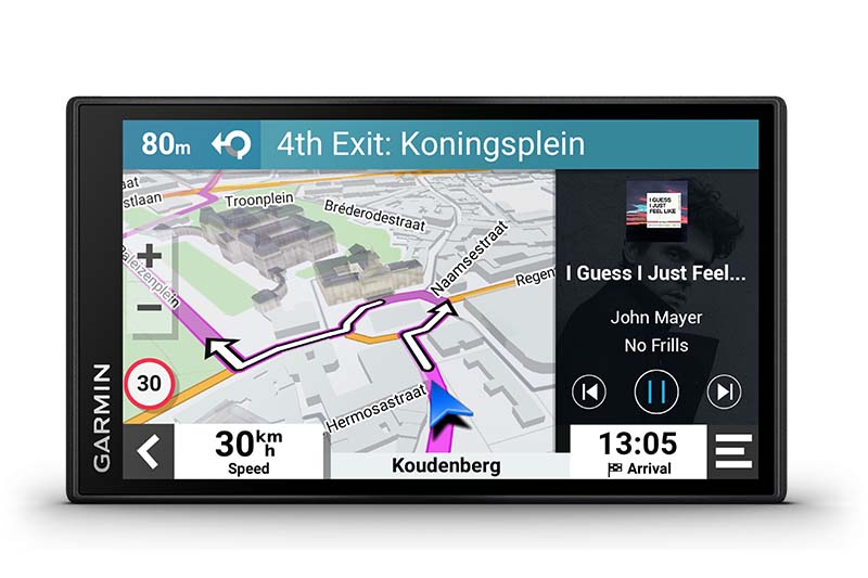 Навигация за автомобил Garmin DriveSmart 66 MT-S EU с Amazon Alexa, 6" (15.24cm) сензорен TFT WSVGA дисплей, 32GB вградена памет, microSD слот, Wi-Fi, Bluetooth, карта на Европа - характеристика 18