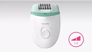 Епилатор Philips Satinelle Essential BRE224/00, за крака, зелен, 6бр. - характеристика 2