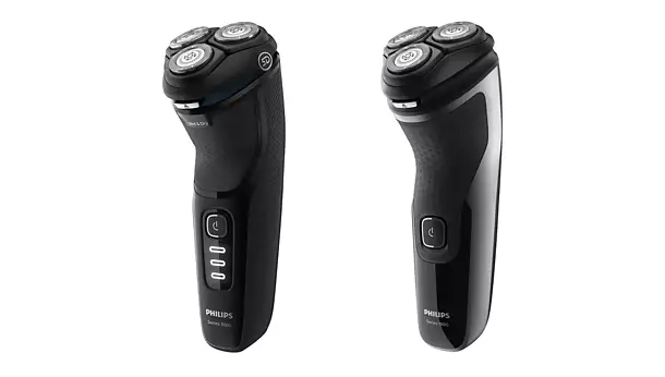 Бръснещи глави за PHILIPS Shaver series 3000, лесна смяна, ComfortCut, съвместиост с от серия 3000/1000/Star Wars SW3700, черен - характеристика 2