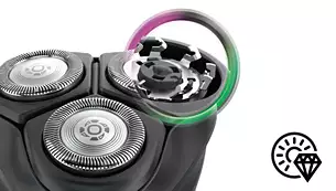 Самобръсначка Philips Shaver 1000 S1131/41, за брада, водоустойчив, 27 самозаточващи се остриета PowerCut, 4-посочни гъвкави глави, до 40 мин време за работа, черна - характеристика 8