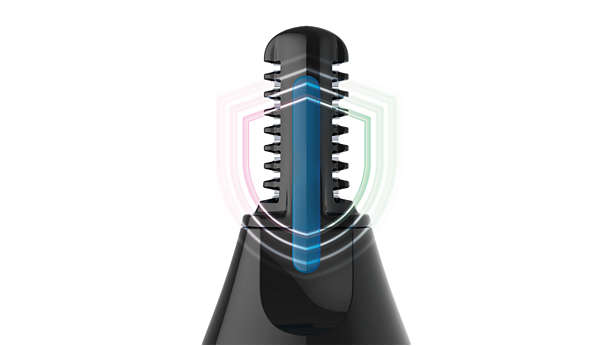 Тример Philips Nose trimmer Series 5000, водоустойчив, черен - характеристика 3