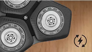 Самобръсначка Philips Shaver Series 5000 S5585/30, за сухо и мокро бръснене, до 60 минути време на работа, SteelPrecision ножчета - характеристика 10
