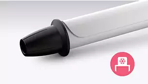 Маша за коса Philips StyleCare Essential BHB862/00, керамично покритие, индикатор за готовност, черна, 6бр. - характеристика 5