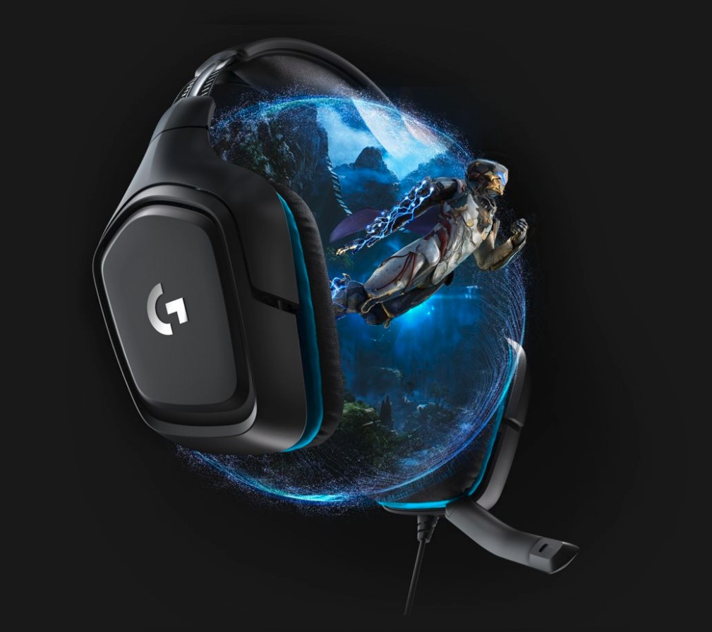 Слушалки Logitech G432, микрофон, гейминг, 7.1 Surround Sound, черни - характеристика 1